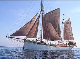 Sailing on the Andrea Jensen - a fantastic day out!