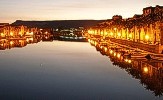 Holiday Apartments to rent in Bosa, Sardinia - view from the old bridge, the river Temo in Bosa