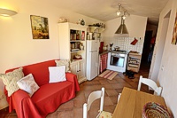 Dining / sitting room in the Roof Terrace apartment, to rent in Bosa